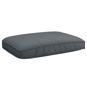 vidaXL Cushion Oxford Fabric Anthracite 120 x 80 x 12 cm