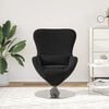 vidaXL Egg Chair Black Velvet