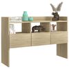 vidaXL Sideboard Sonoma Oak 105x30x70 cm Engineered Wood