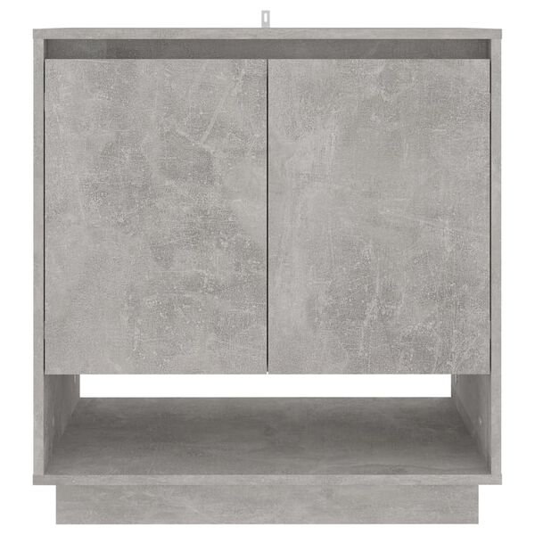 vidaXL Sideboard Concrete Grey 70x41x75 cm Engineered Wood