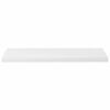 vidaXL Floating Wall Shelf High Gloss White 90x23.5x3.8 cm MDF