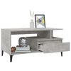 vidaXL Coffee Table Concrete Grey 90x49x45 cm Engineered Wood