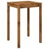 vidaXL Garden Bar Table Natural 70 x 68.5 x 105 cm Solid Acacia Wood