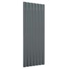 vidaXL Roof Panels 12 pcs Galvanised Steel Anthracite 100x36 cm