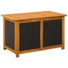 vidaXL Garden Storage Box 141 L Solid Acacia Wood 90 x 50 x 56 cm