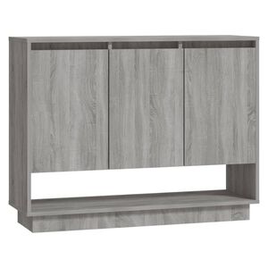 vidaXL Sideboard Grey Sonoma 97x31x75 cm Engineered Wood
