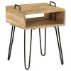 vidaXL Bedside Table Solid Mango Wood 40x34x47 cm
