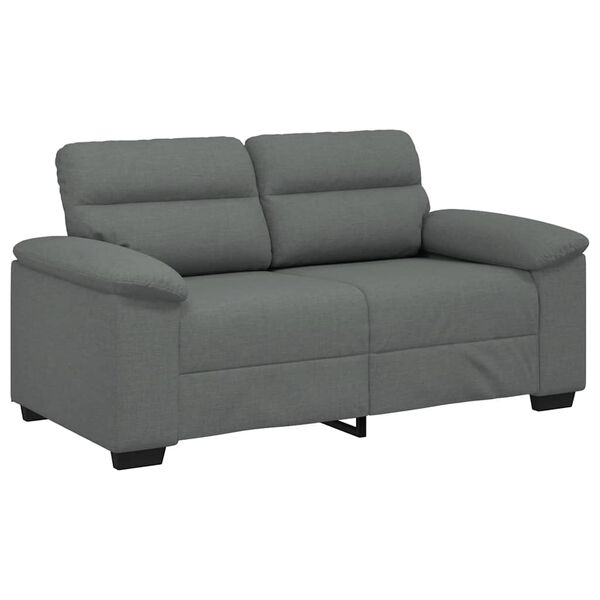 vidaXL 2-Seater Sofa&nbsp;Dark Grey 160x81x84 cm Fabric