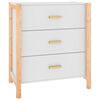 vidaXL Sideboard White 62x38x70 cm Engineered Wood