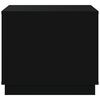 vidaXL Coffee Table Black 51x50x44 cm Engineered Wood