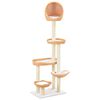 vidaXL Cat Tree | Natural | Willow wood | Large | Nice Design | Cat Tree