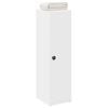 vidaXL Bathroom Cabinet with Roll Holder White 20.5x22x72 cm