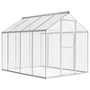 vidaXL Outdoor Aviary Aluminium 178x242x192 cm