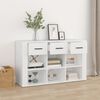 vidaXL Sideboard White 100x30x59.5 cm Engineered Wood