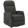 vidaXL Stand up Chair Anthracite Faux Leather