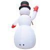 vidaXL Christmas Inflatable Snowman with LED IP44 600 cm XXL
