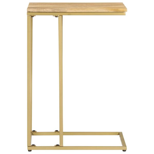 vidaXL Side Table 35x45x65 cm Solid Mango Wood