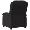 vidaXL Electric Massage Recliner Chair Black Fabric