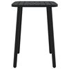 vidaXL 3 Piece Garden Dining Set Anthracite Steel