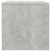 vidaXL Bedside Cabinet Concrete Grey 40x30x30 cm Engineered Wood
