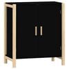 vidaXL Sideboard Black 62x38x70 cm Engineered Wood