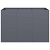 vidaXL Planter Anthracite 120x80x80 cm Steel