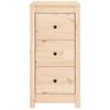 vidaXL Sideboards 2 pcs 40x35x80 cm Solid Wood Pine