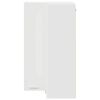 vidaXL Hanging Cabinet White 57 x 57 x 100 cm Engineered Wood