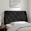 vidaXL Headboard Cushion Black 107 cm King Single Velvet