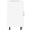vidaXL Kitchen Base Cabinet Lyon White Engineered Wood