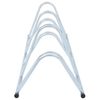 vidaXL Bicycle Stand for 6 Bikes Floor Freestanding Galvanised Steel