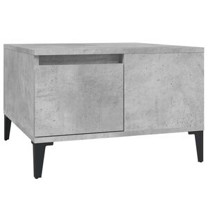 vidaXL Coffee Table Concrete Grey 55x55x36,5 cm Engineered Wood