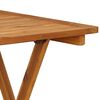 vidaXL Folding Garden Table 70x70x75 cm Solid Acacia Wood