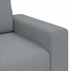 vidaXL 2-Seater Sofa Light Grey 140 cm Fabric