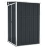 vidaXL Garden Shed | Anthracite | Galvanised steel, metal | Large | Garden Shed