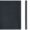 vidaXL Garden Privacy Screen PVC 35x0.19 m Matte Dark Grey