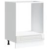 vidaXL Oven Cabinet&nbsp;Porto High Gloss White Engineered Wood