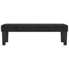 vidaXL Bench Black 100x30x30 cm Velvet