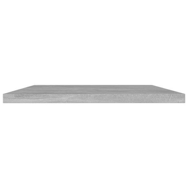 vidaXL Bookshelf Boards 8 pcs Concrete Grey 60x40x1.5 cm Engineered Wood