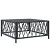 vidaXL 10 Piece Garden Lounge Set with Cushions Anthracite Steel
