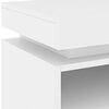 vidaXL Bedside Cabinets with LED Lights 2 pcs White 40x39x48.5 cm
