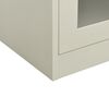 vidaXL Office Cabinet Light Grey 90x40x105 cm Steel