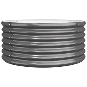 vidaXL Garden Planter | Anthracite | Powder-coated steel