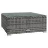 vidaXL Garden Coffee Table | Grey