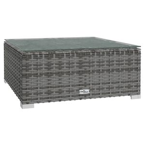 vidaXL Garden Coffee Table | Grey
