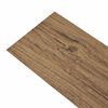 vidaXL Flooring Planks 36 pcs Walnut Brown 5.02 m&sup2; PVC