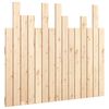 vidaXL Wall Headboard 95.5x3x80 cm Solid Wood Pine