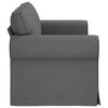 vidaXL Sofa Dark Grey 175 x 82 x 80 cm Fabric