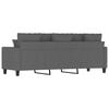 vidaXL 3-Seater Sofa Dark Grey 180 cm Fabric