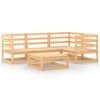 vidaXL 5 Piece Garden Lounge Set Solid Wood Pine